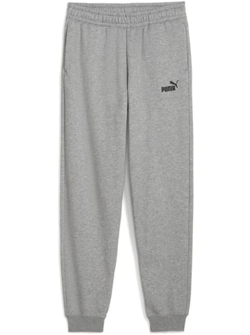 Puma Sporthose "ESS No.1 Logo Sweatpants FL B" in Grau