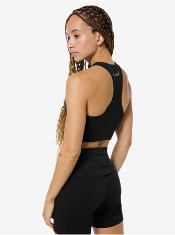 super.natural Merino Bra W LIQUID FLOW TOP in schwarz