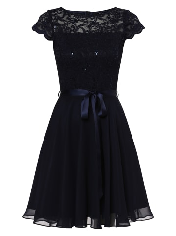 SWING Abendkleid in marine - 0002