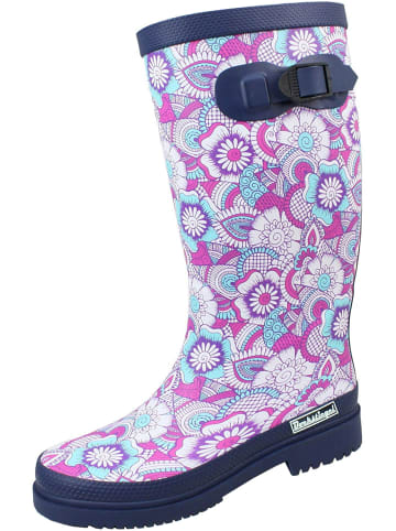 Regenstiefel Susanne in blau/multi