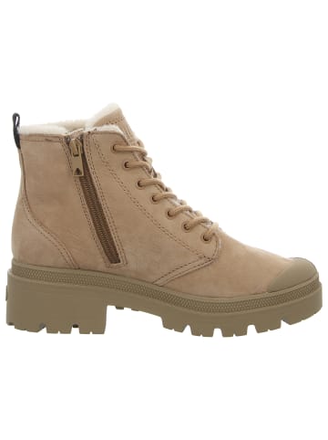 Palladium Schnürstiefelette in braun