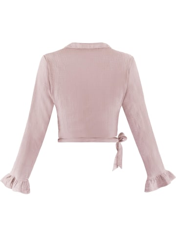 Janice Musselin Hemd Chalandri in Rosa