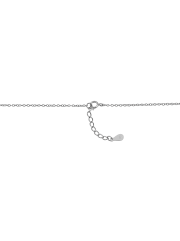 Adeliás Damen Halskette mit Anhänger – aus 925 Silber in silber