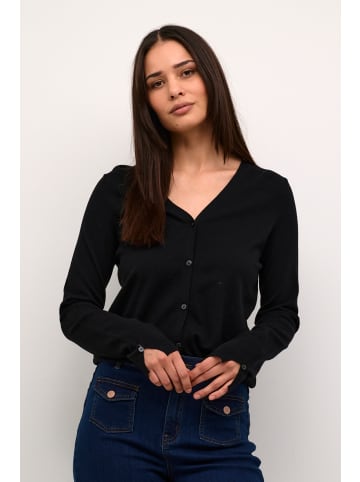 Cream Strickjacke CRDela Straight fit in Pitch Black