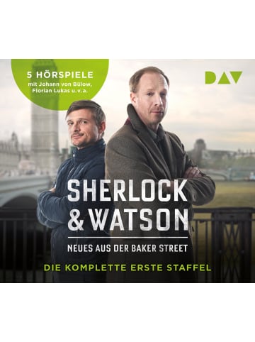 Der Audio Verlag Sherlock & Watson. Neues aus der Baker Street. Die komplette erste Staffel |...