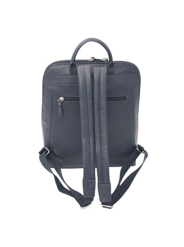 Jump Uppsala Rucksack Leder 34 cm Laptopfach in marine