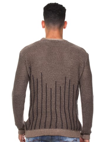 FIOCEO Pullover in braun