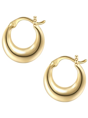 Glanzstücke München Creolen Sterling Silber in gelbgold