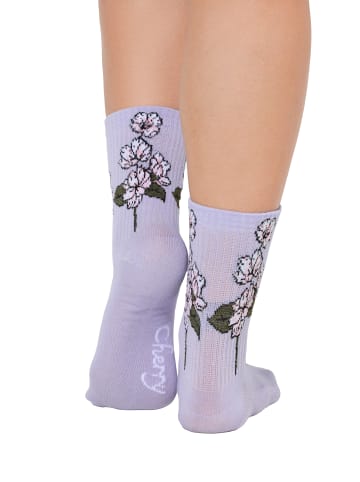 Ulla Popken Socken in malvenrosa