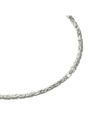 SilberDream Königskette Vierkant-Form Armband 925 Sterling Silber ca. 19cm silber