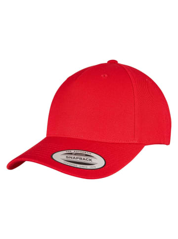  Flexfit  Flexfit Unisex YP CLASSICS 5-PANEL PREMIUM CURVED VISOR SNAPBACK CAP in red