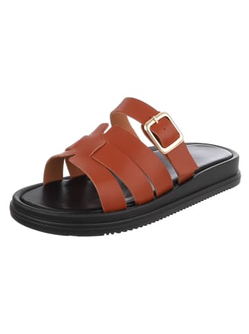 Ital-Design Sandale & Sandalette in Camel