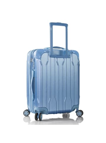 Heys Xtrak 4 Rollen Kabinentrolley S 55 cm mit Dehnfalte in icy blue