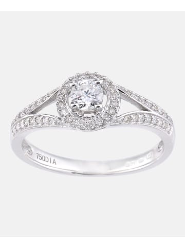 Diamant L'éternel Verlobungsring aus 750 Weißgold mit 0.40 Karat Diamant