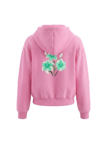 IZIA Women Hoodie in Pink