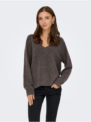 ONLY Strickpullover in Chocolate Torte