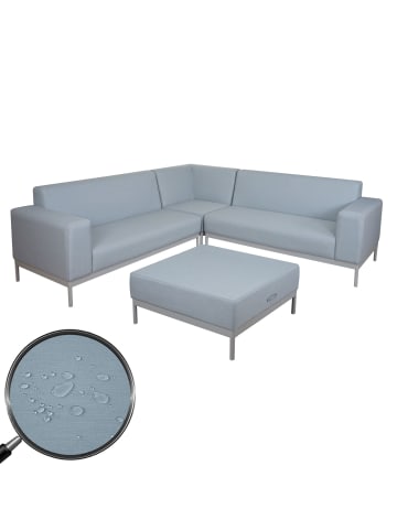 MCW Ecksofa C47, Blau ohne Ablage