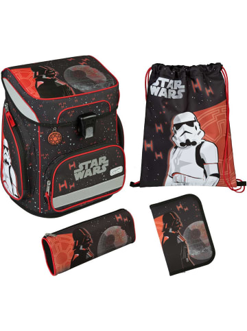 SCOOLI EasyFit Schulranzen Set 5-tlg. Star Wars in schwarz