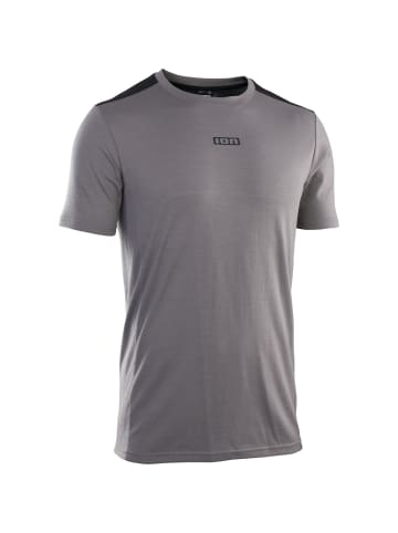 ION M BASELAYER TEE SS MERINO in Steingrau