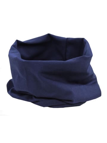 TupTam Jungen Beanie Mütze und Schlauchschal 2er Set in dunkelblau