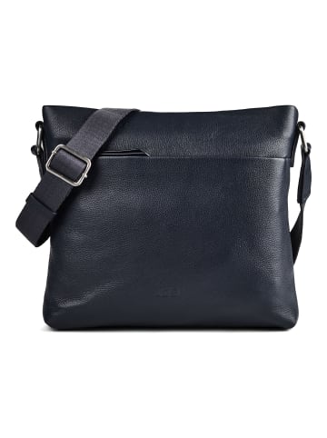 Jost Lysa Umhängetasche Leder 25 cm in navy