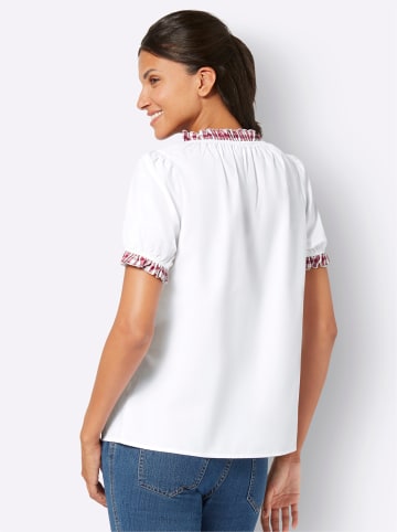 Sieh an! Bluse in weiß