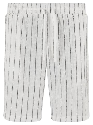 Urban Classics Resort Short in offwhite/black