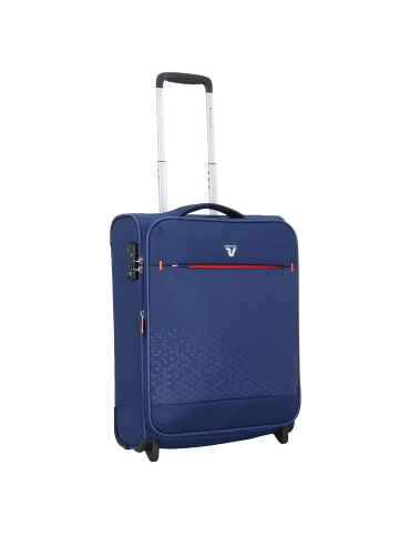 Roncato Crosslite 2-Rollen Kabinentrolley 55 cm in blu