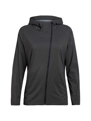 icebreaker Jacke Tropos Hooded Windbreaker in Dunkelgrau