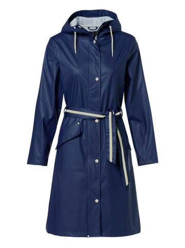 Mart Visser Sonnenschein-Regenmantel Marineblau/Sand