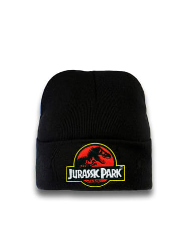 Logoshirt Mütze Jurassic Park in schwarz