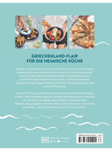 Dorling Kindersley  Einfach griechisch kochen | Käts Lieblingsrezepte aus ihrer Heimat. Für die...