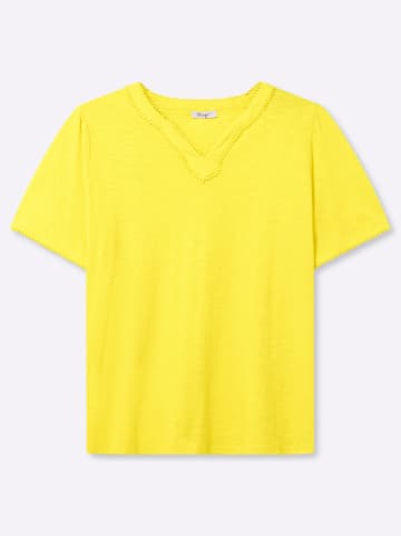 sheego Halbarmshirt in limone