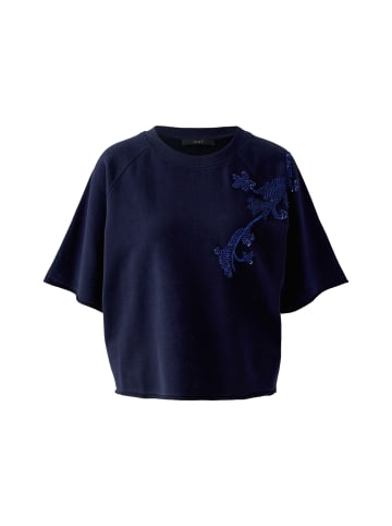 Oui Sweatshirt in darkblue