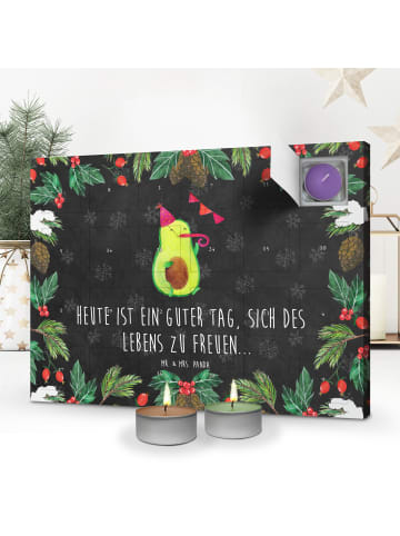 Mr. & Mrs. Panda Duftkerzen Adventskalender Avocado Party mit Sp... in Kreidetafel