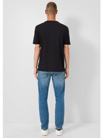 QS T-Shirt in 99D0_schwarz