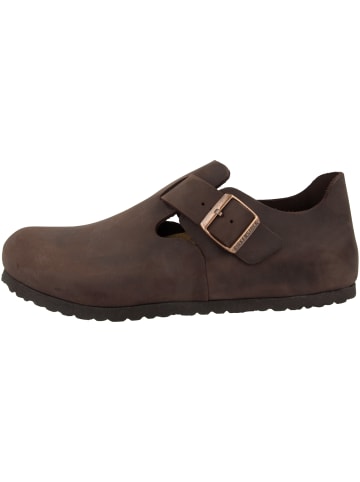 Birkenstock Halbschuhe London geöltes Nubukleder normal in braun