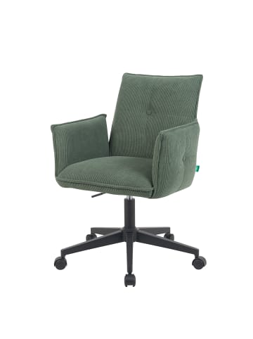 DUBI Möbel 2er-Set: Bürostuhl Mika-Malu in Grün - (B)60 x (H)86 x  (T)63 cm