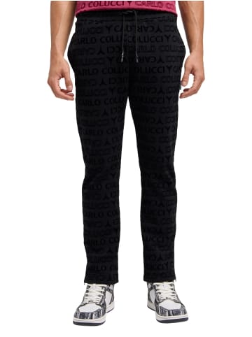 Carlo Colucci Sweathose Di Stefano in Schwarz