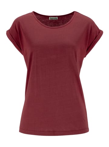 BOYSENS T-Shirt in rostrot