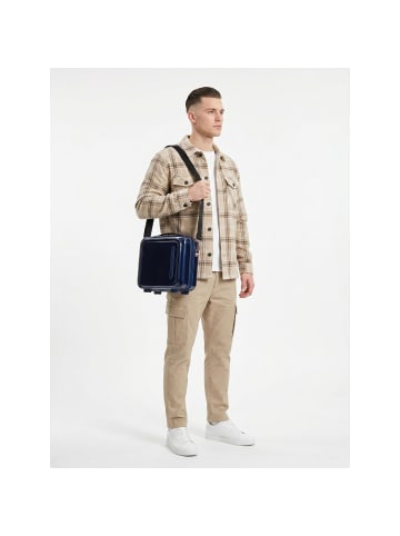 Mandarina Duck Logoduck + Metal Beautycase 28.5 cm blue indigo