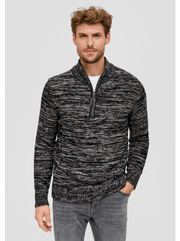 s.Oliver Strickpullover langarm in Schwarz