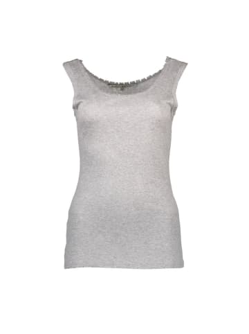 Silvian Heach Graues Viskose-T-Shirt