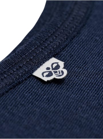 Hummel Kinder Mütze "Mini Wool Rib Balaclava" in Blau