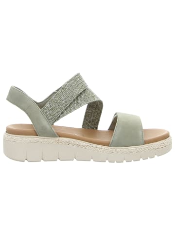 Tamaris Keilsandalette in grün
