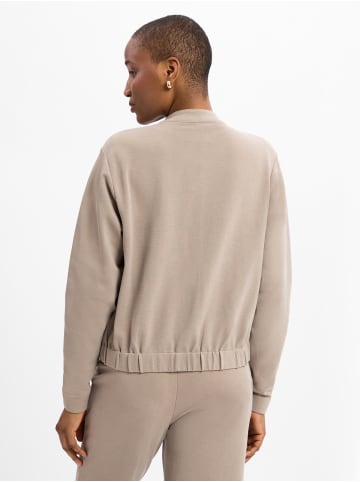 FYNCH-HATTON Baukasten-Sweatjacke in kitt - 0001