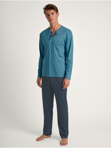 Calida Pyjama in storm blue