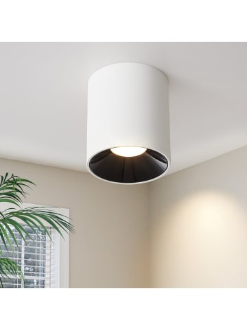 ZMH Deckenleuchte LED 1-flammige zylinder in weiß 7W Warmweiß Deckenspot L 5.5cm