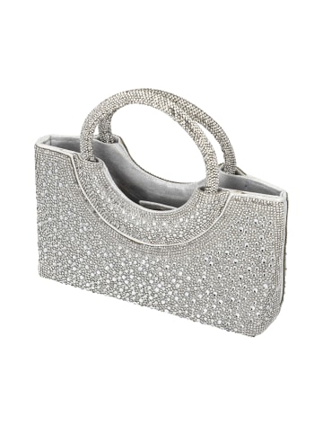 faina Women Handbag in Silver