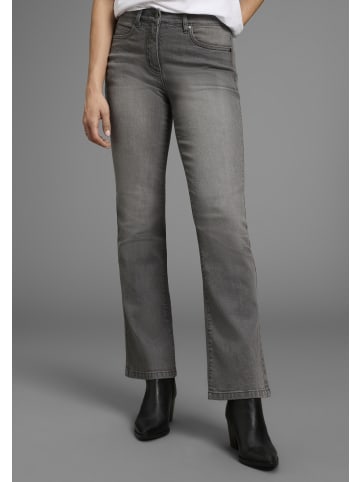 ARIZONA Bootcut-Jeans in dk grey used